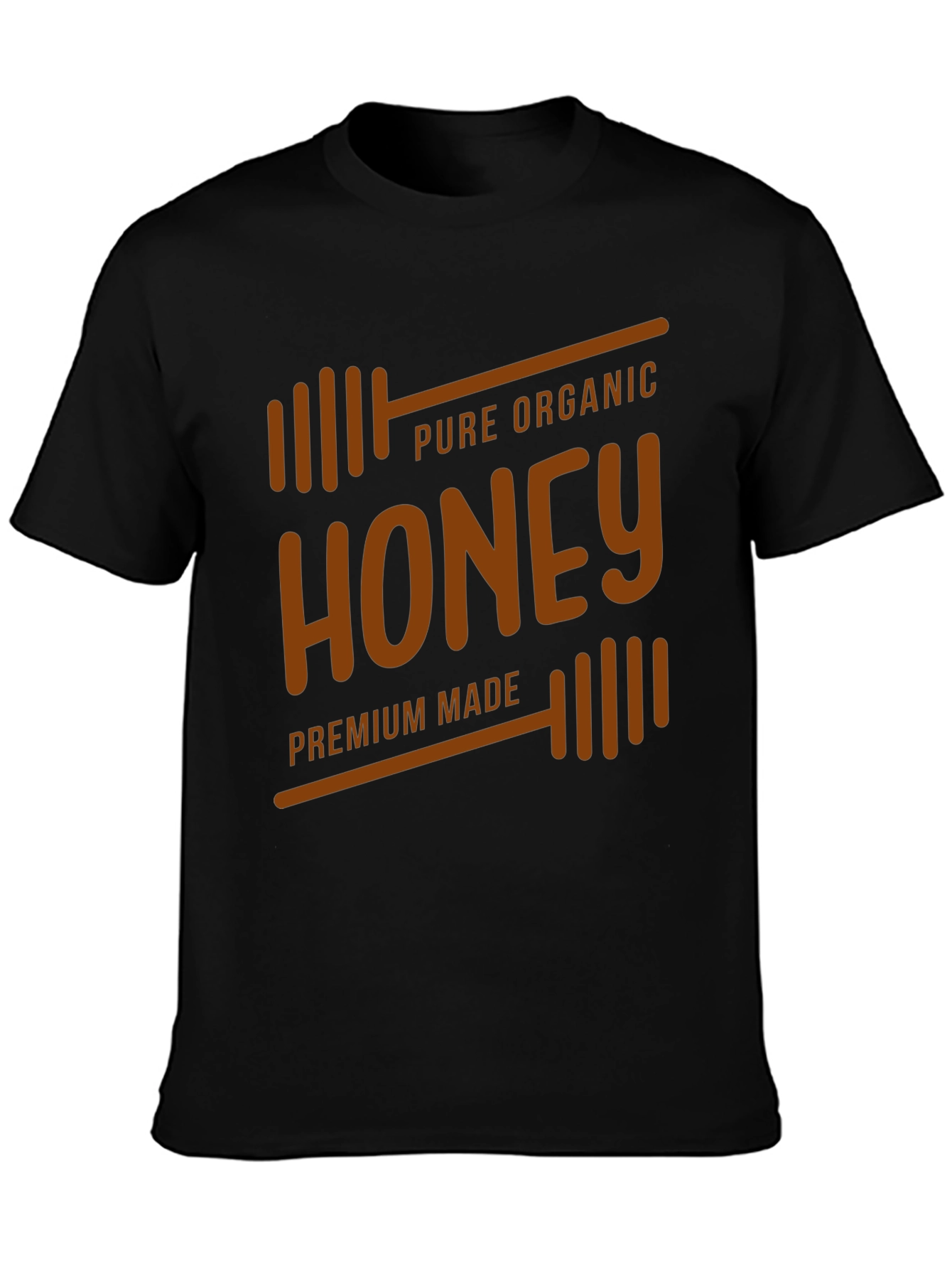 Organic Honey Graphic Tee - Premium Made