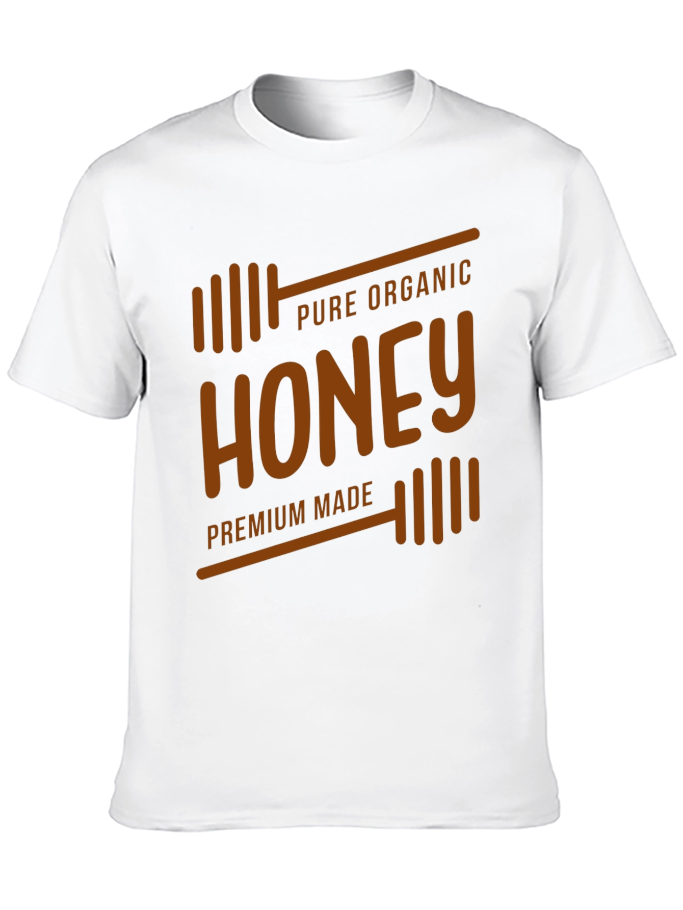 Organic Honey Graphic Tee - Premium Made