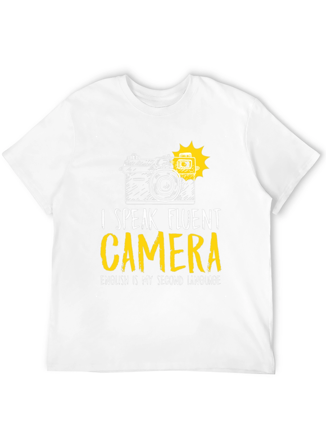 I Speak Fluent Camera Graphic T-Shirt
