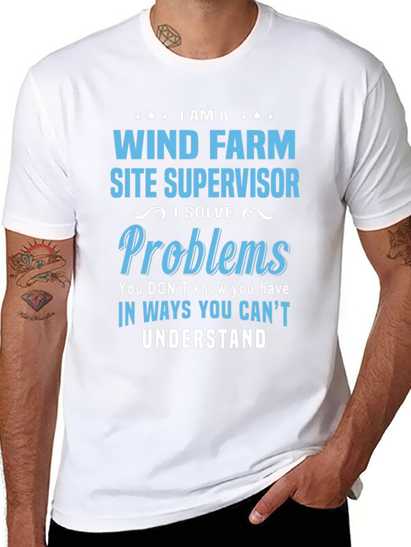 Wind Farm Site Supervisor T-Shirt