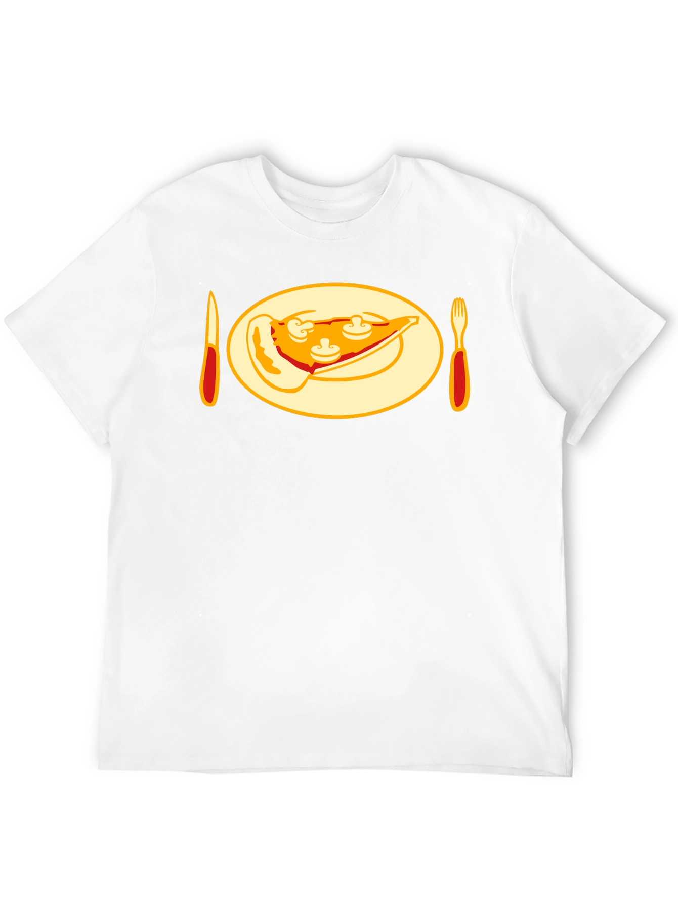Pizza Slice Graphic Tee - Foodie T-Shirt
