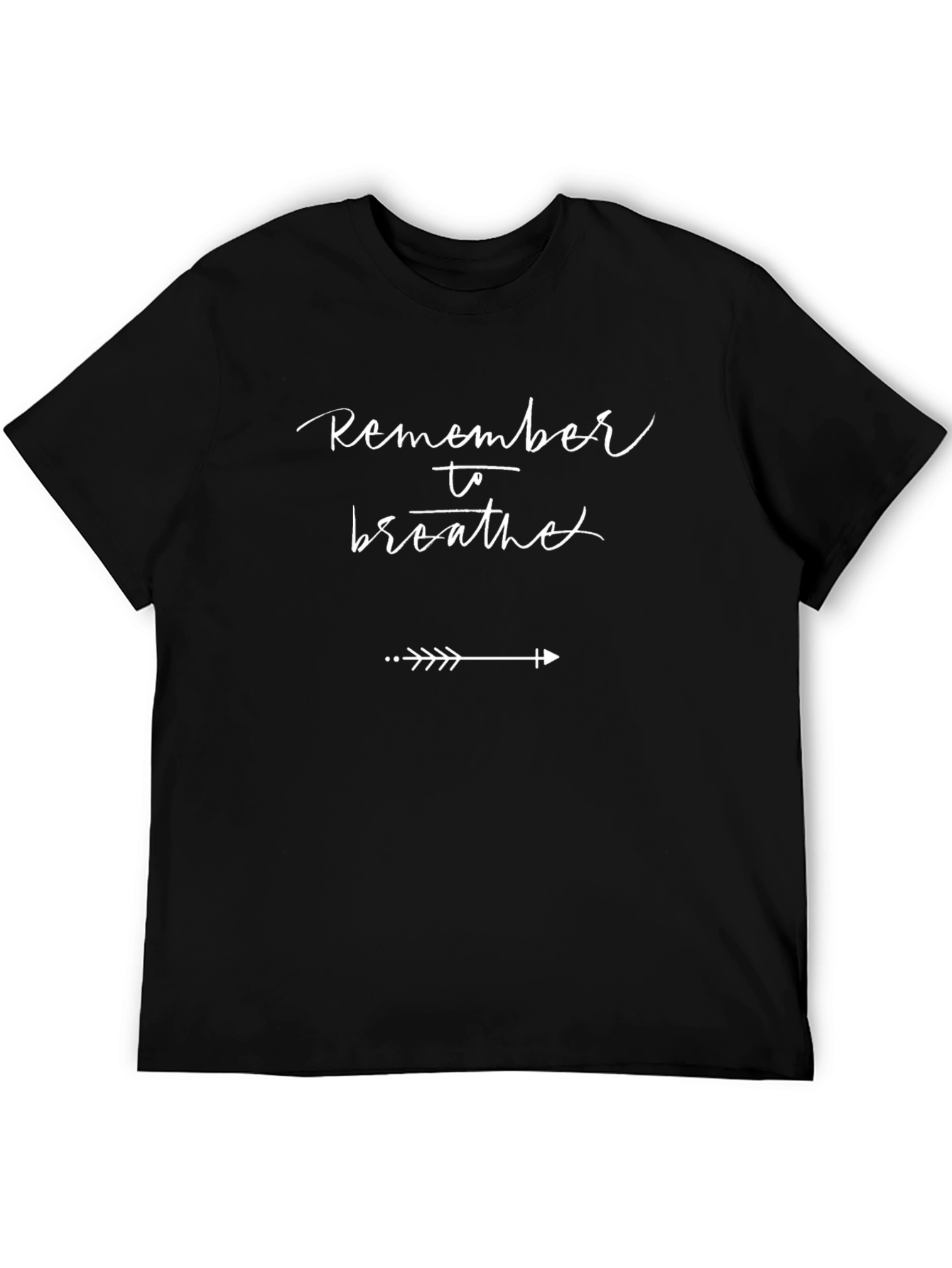 Remember to Breathe Graphic Tee - Relaxed Fit
