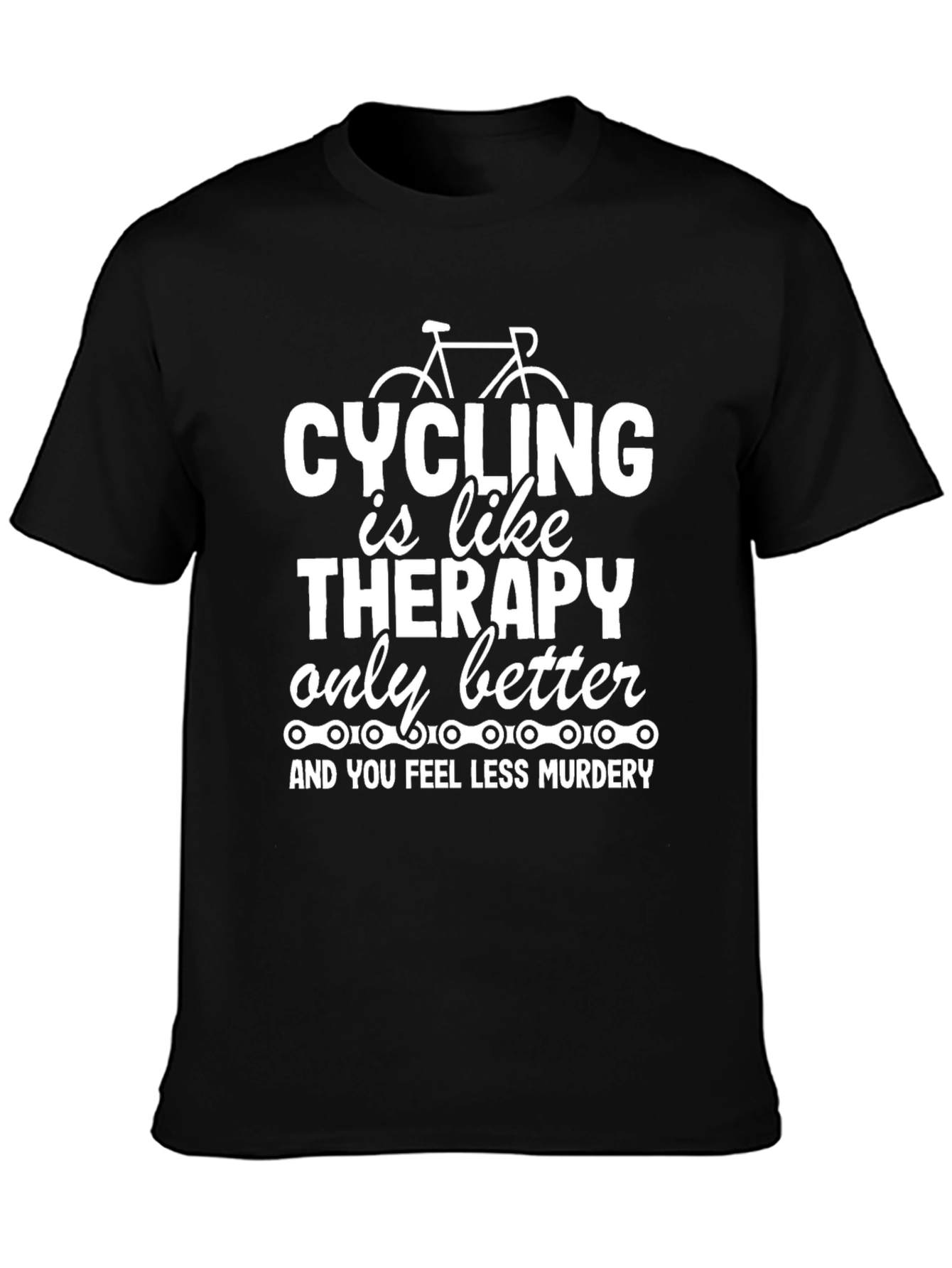 Cycling is Like Therapy T-Shirt