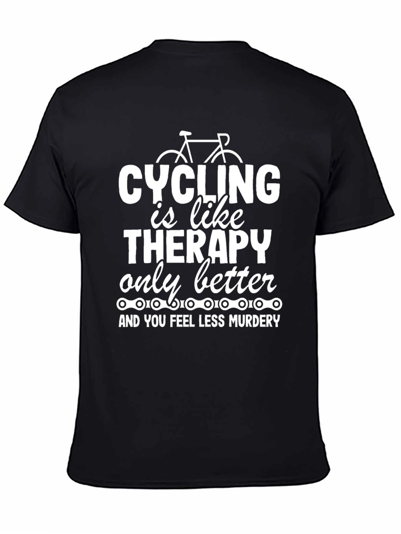 Cycling is Like Therapy T-Shirt