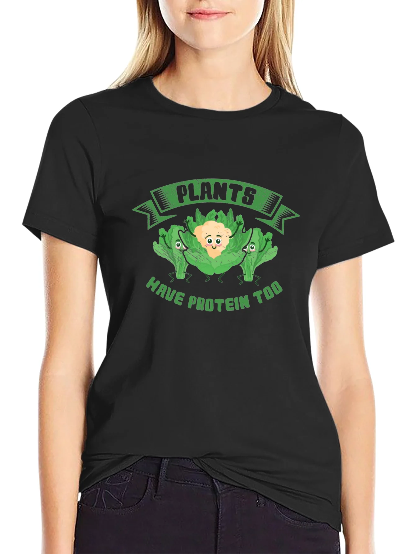 Plants Have Protein Too Graphic Tee