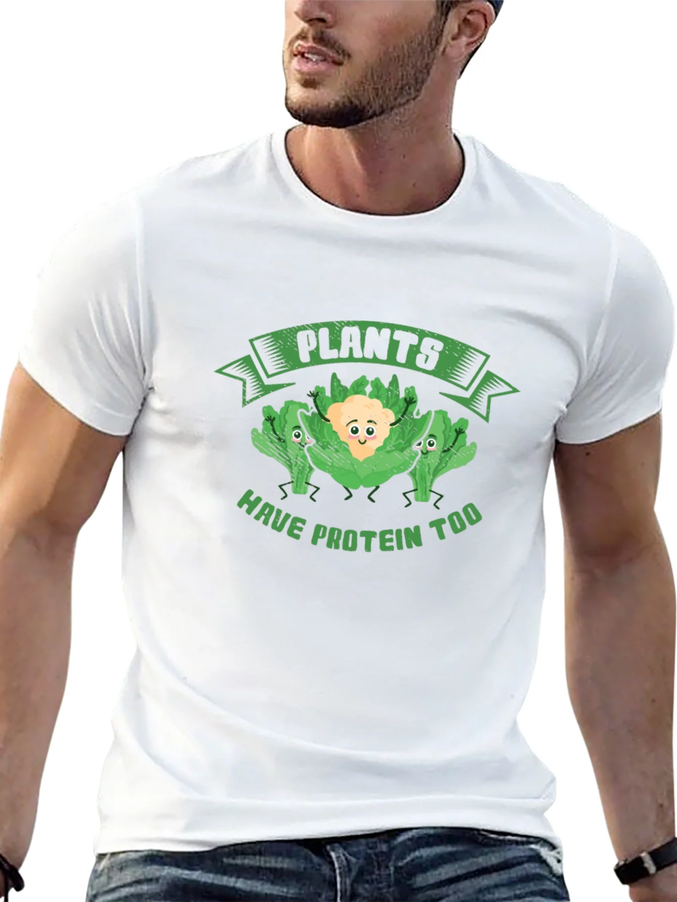 Plants Have Protein Too Graphic Tee