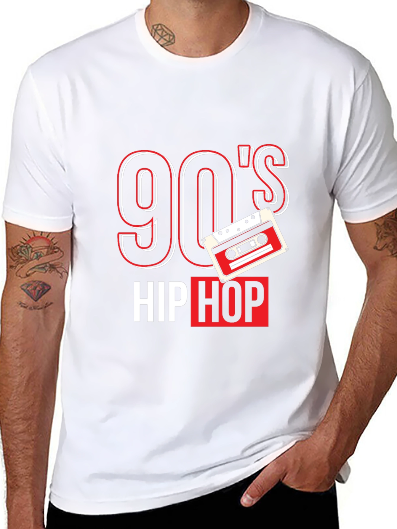 90s Hip Hop Graphic Tee