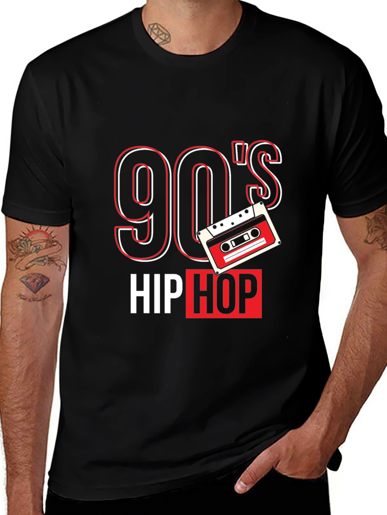 90s Hip Hop Graphic Tee