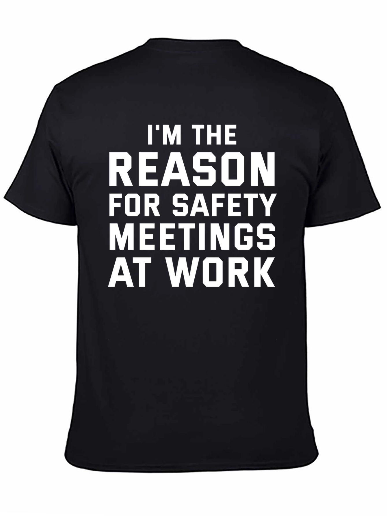 Funny Safety Meeting T-Shirt - Adult Humor