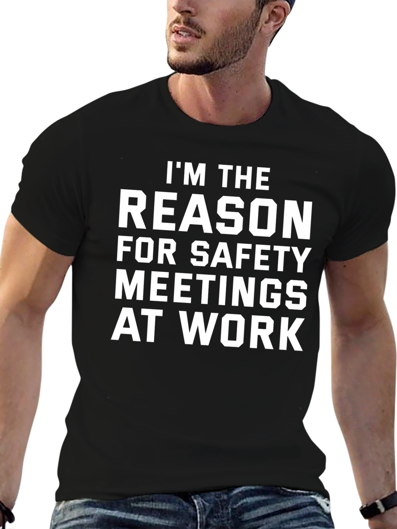 Funny Safety Meeting T-Shirt - Adult Humor