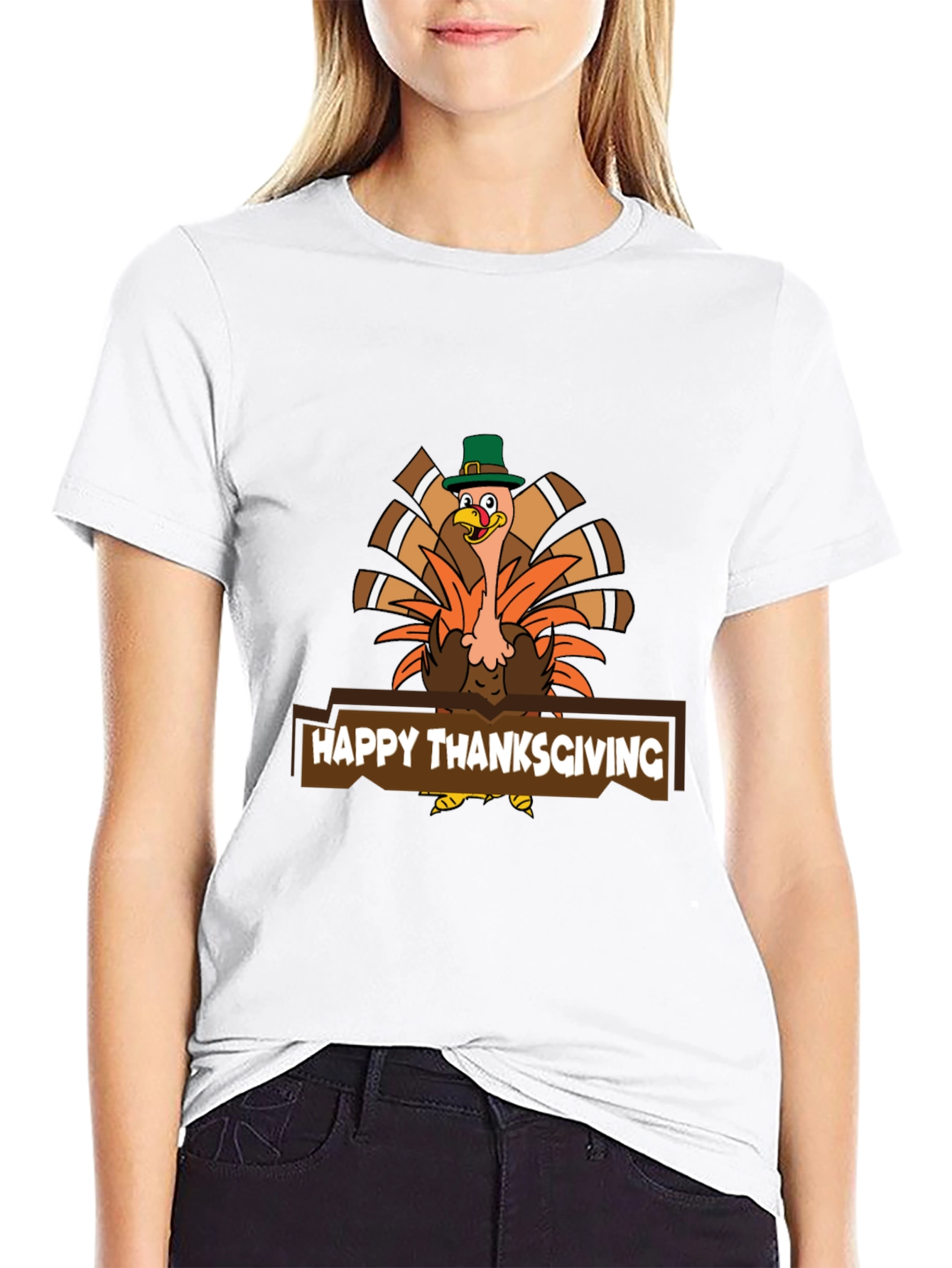Thanksgiving Turkey T-Shirt - Holiday Graphic Tee