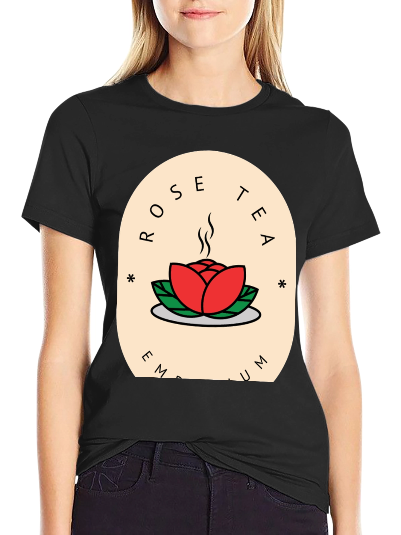 Rose Tea Emporium Graphic T-Shirt