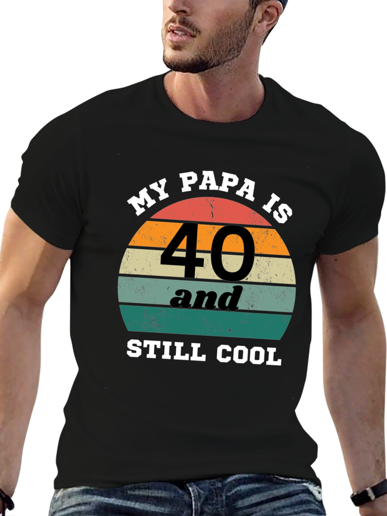 My Papa Is 40 and Still Cool T-Shirt