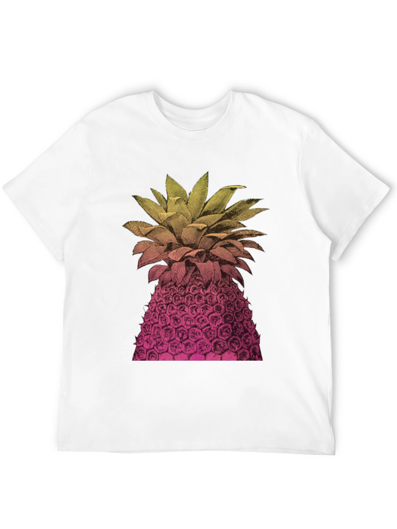 Pineapple Graphic Print T-Shirt