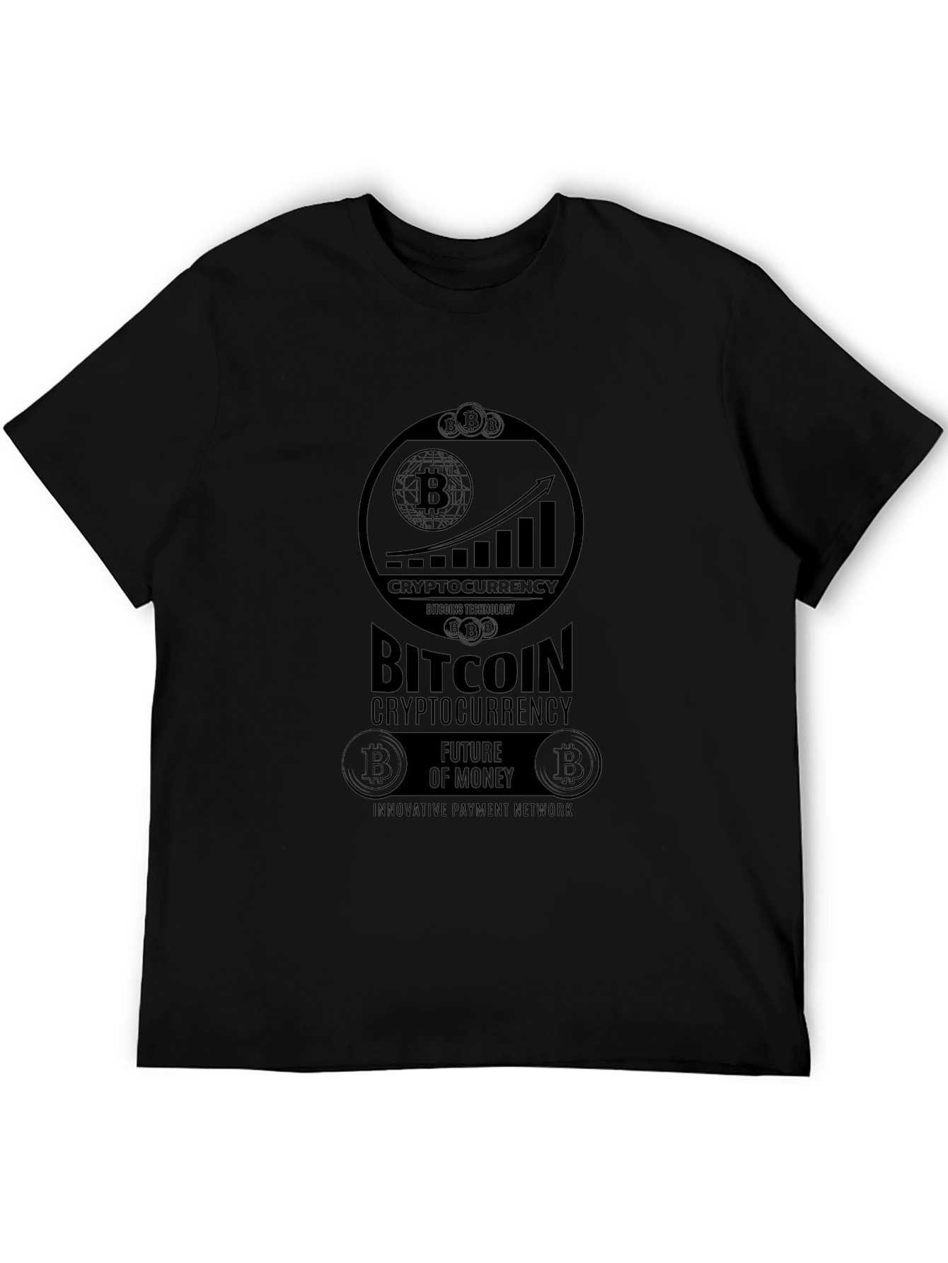 Bitcoin Crypto T-Shirt - Innovative Payment Network Tee