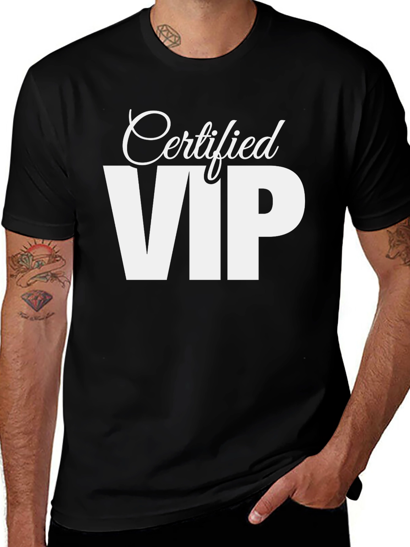 Certified VIP Black T-Shirt