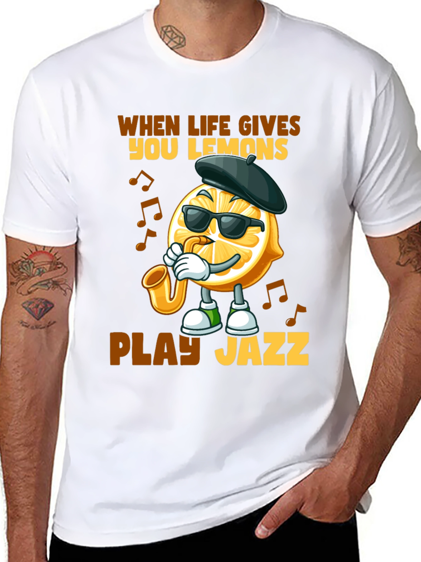 When Life Gives You Lemons Play Jazz T-Shirt