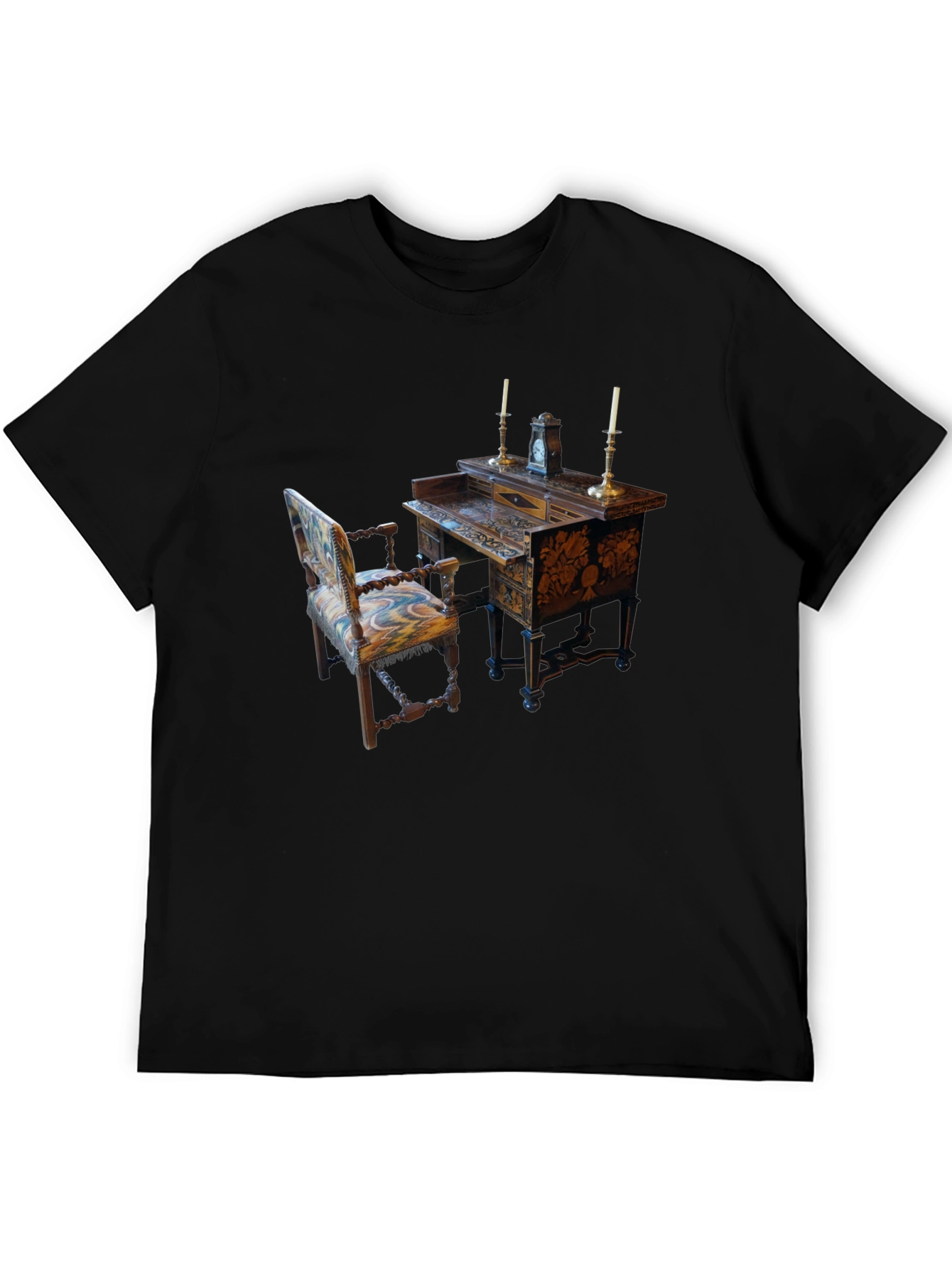 Antique Desk and Chair Graphic Tee
