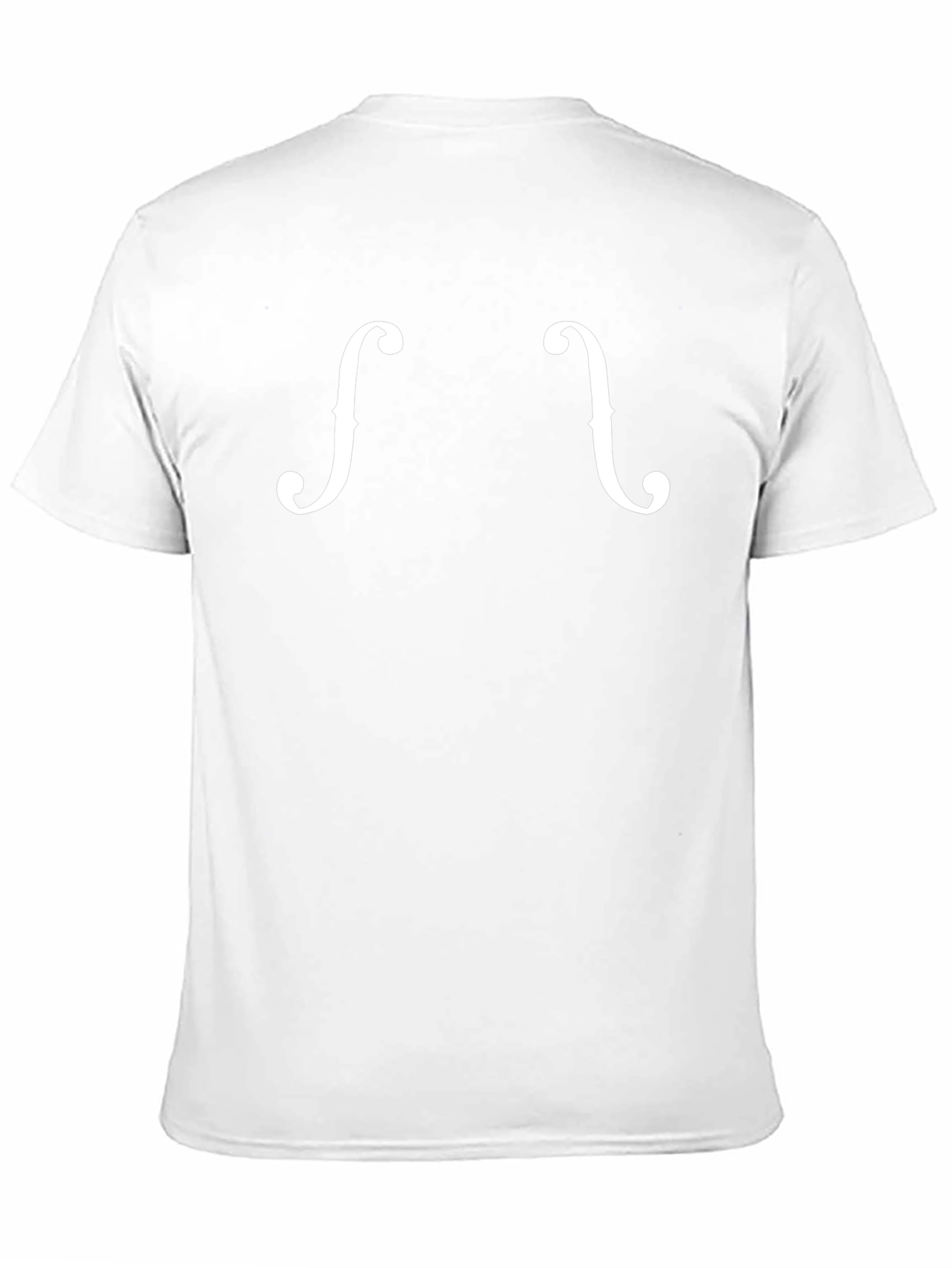 Violin F-Hole Graphic Tee - Black