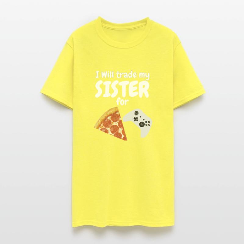 Gamer Brother Sister Love Pizza Boys Video Game