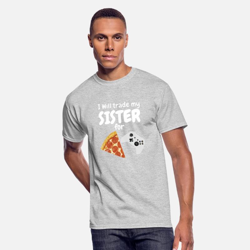 Gamer Brother Sister Love Pizza Boys Video Game