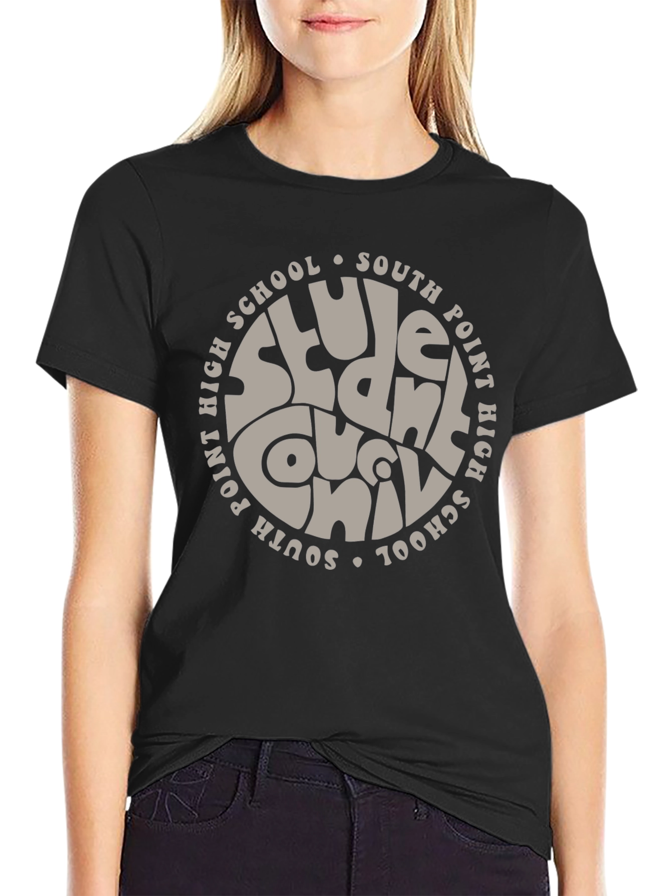 South Point High School Student Crew T-Shirt