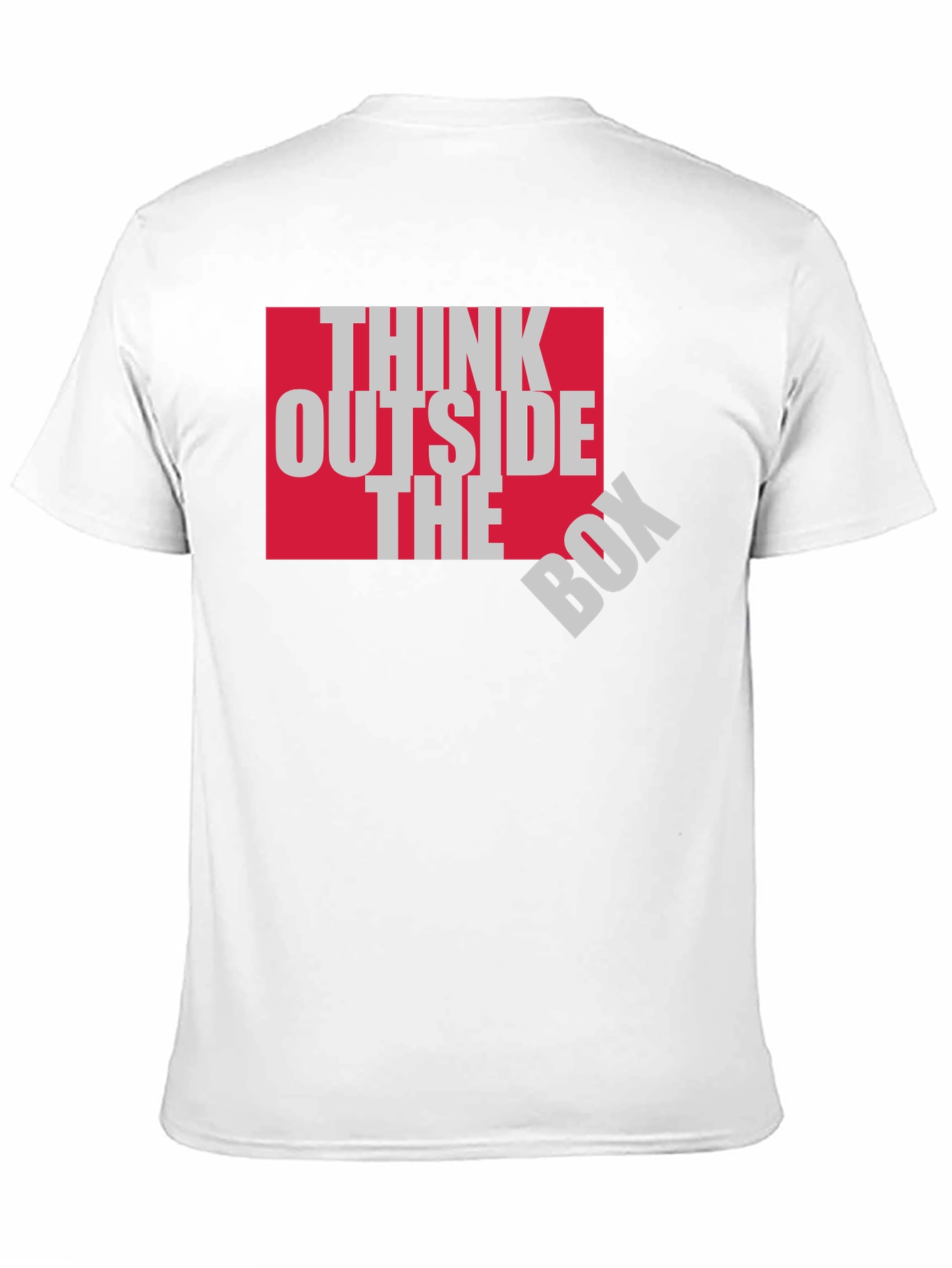 Think Outside the Box Graphic Tee - Black