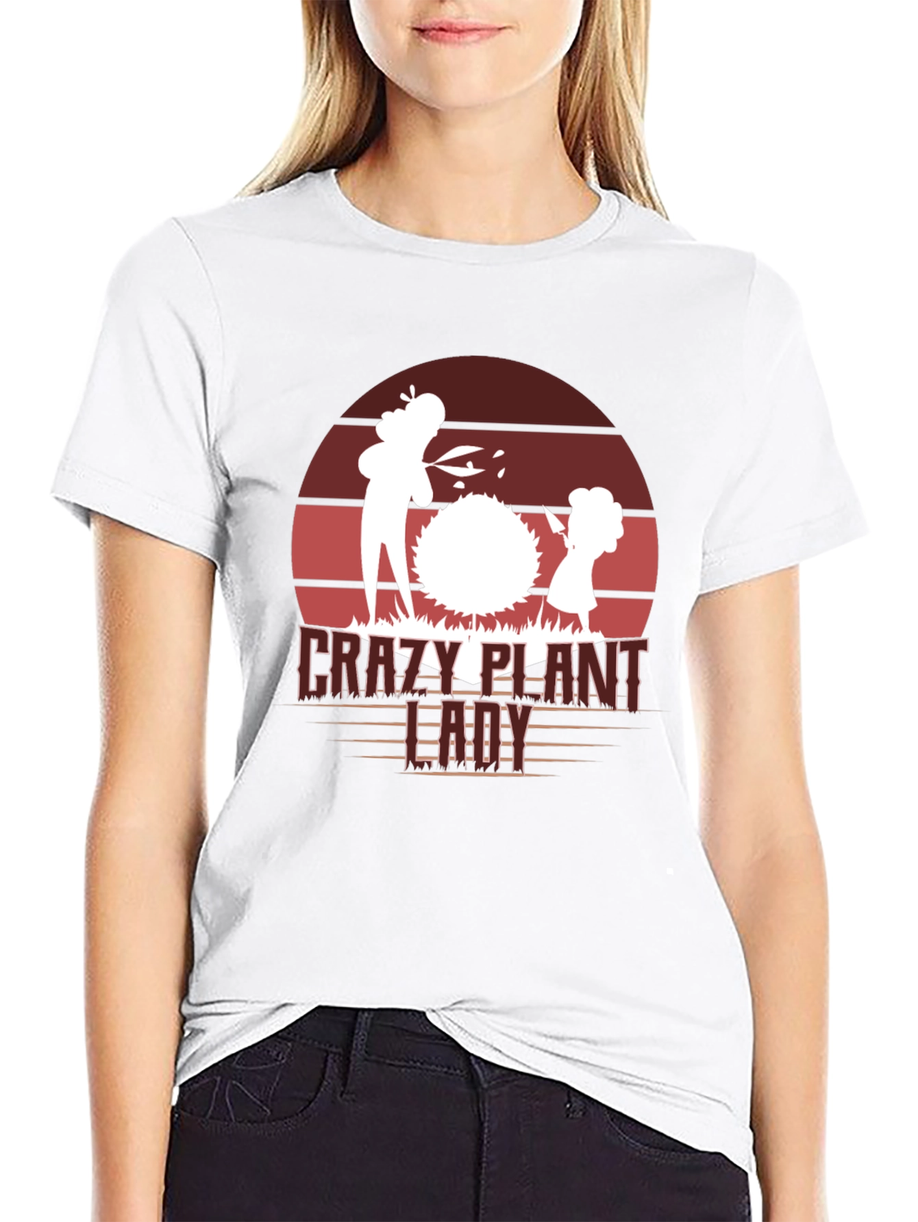 Crazy Plant Lady Graphic T-Shirt