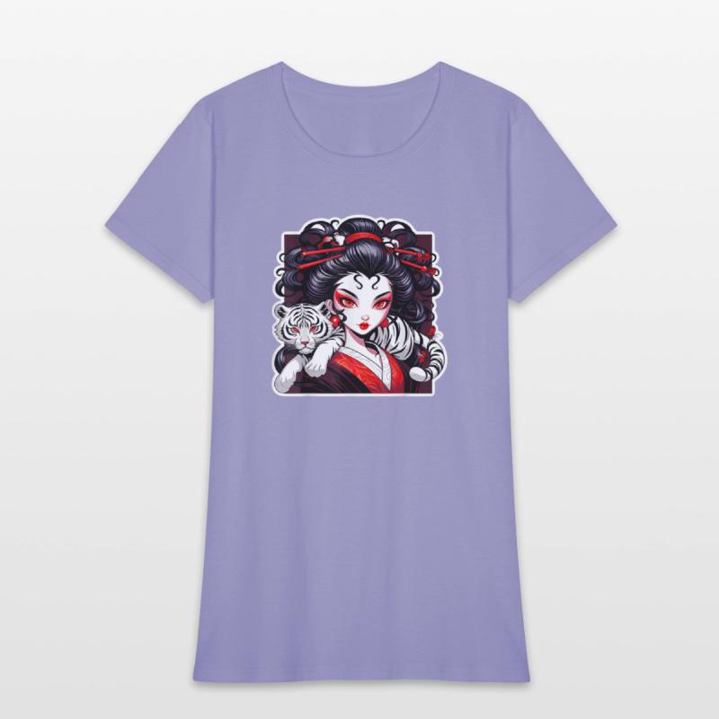 Geisha Tattoo Inspired Graphic