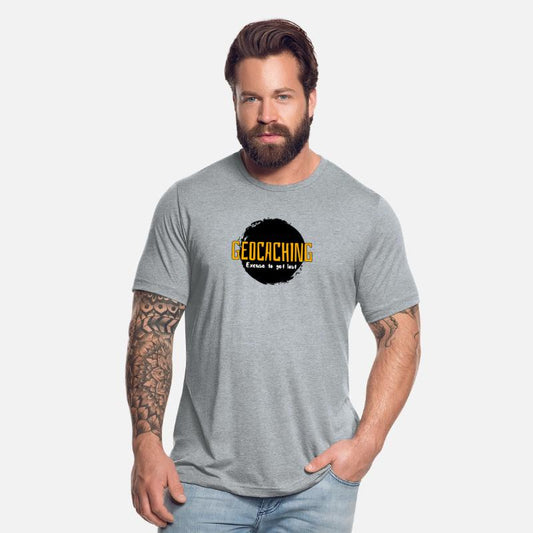 Geocaching excuse to get lost tshirt