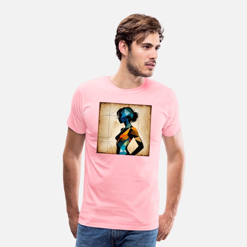 Geometry Girl - Abstract with background