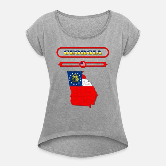 GEORGIA, MAP OF GEORGIA, USA. SAMER BRASIL