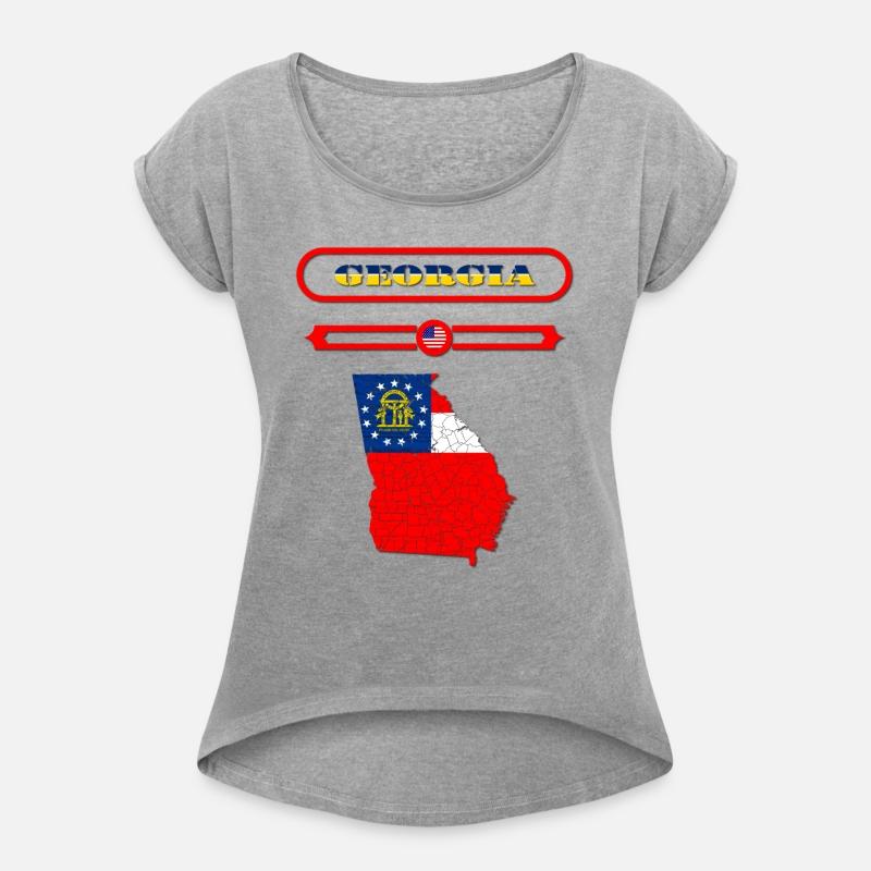 GEORGIA, MAP OF GEORGIA, USA. SAMER BRASIL