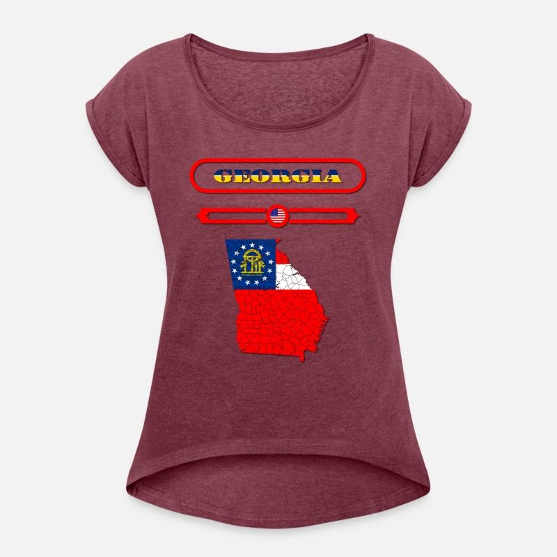 GEORGIA, MAP OF GEORGIA, USA. SAMER BRASIL