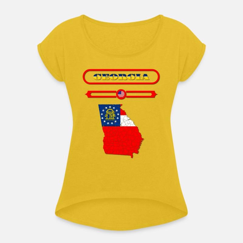 GEORGIA, MAP OF GEORGIA, USA. SAMER BRASIL