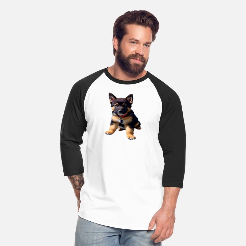 German Shepard Puppy Awaiting His Treats