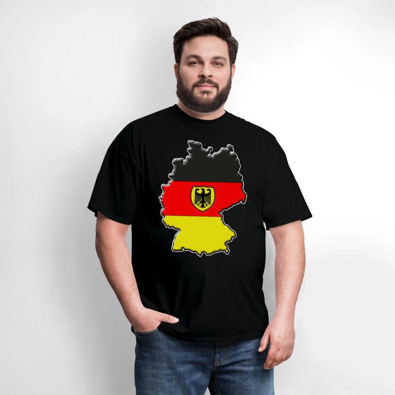 Germany Flag Map