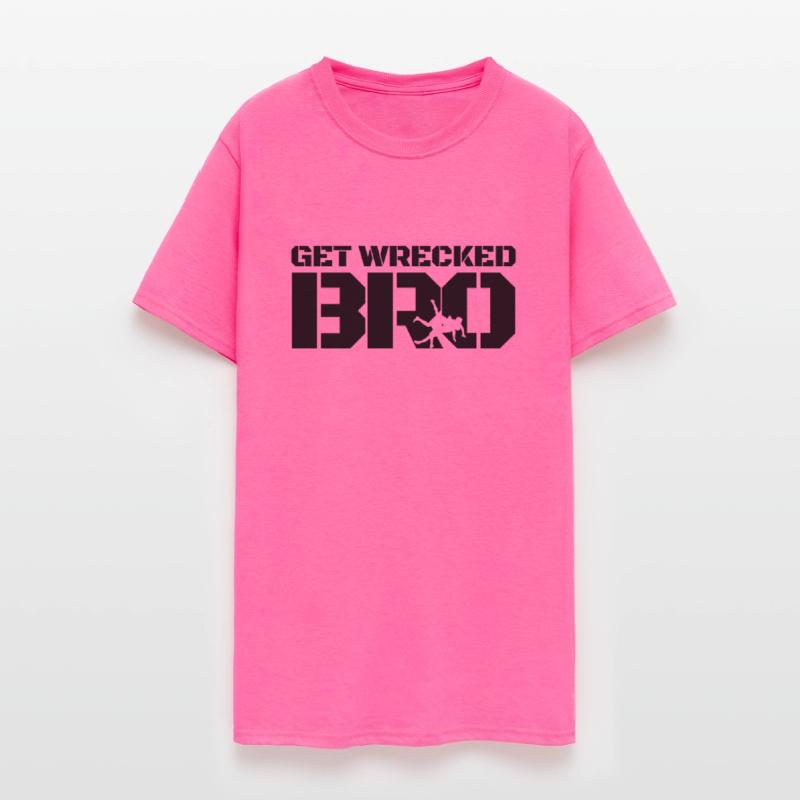 Get Wrecked Bro Wrestler Trash Talk Wrestlingget w