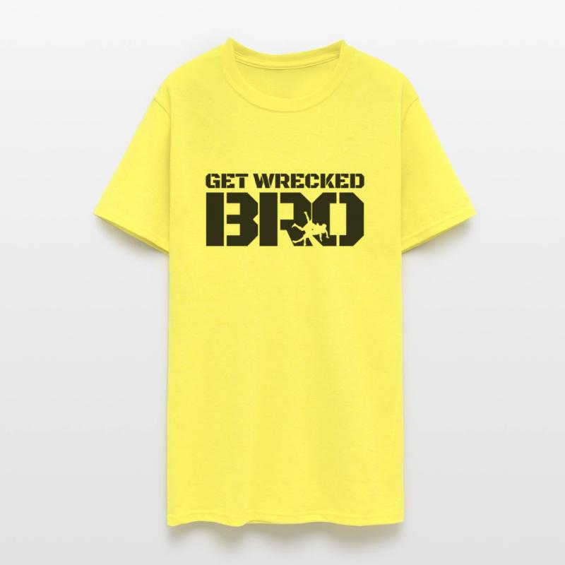 Get Wrecked Bro Wrestler Trash Talk Wrestlingget w