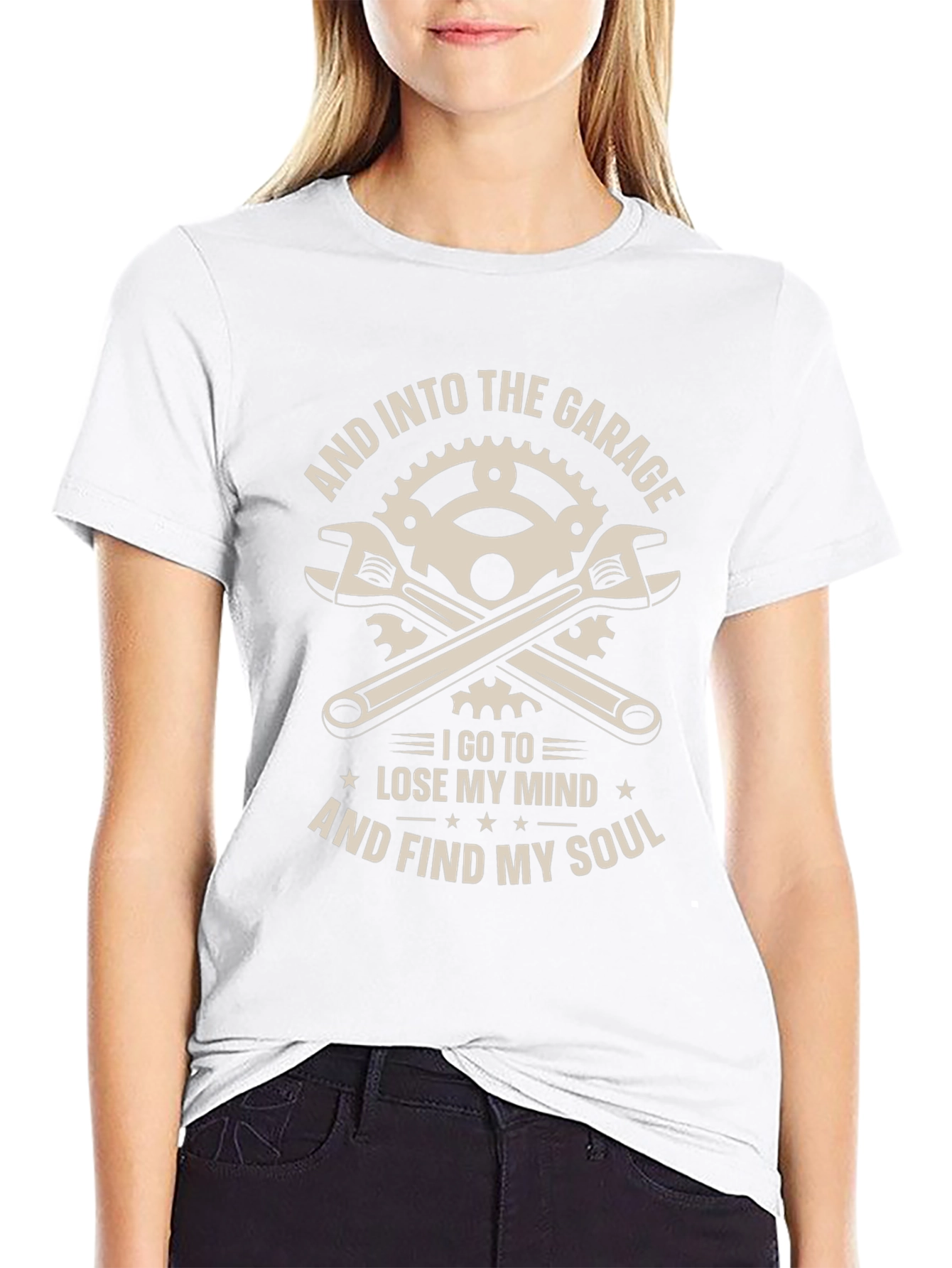 Garage Mind & Soul T-Shirt: Mechanic Auto Repair Biker