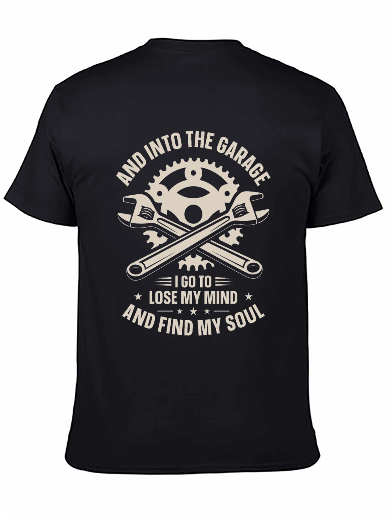 Garage Mind & Soul T-Shirt: Mechanic Auto Repair Biker