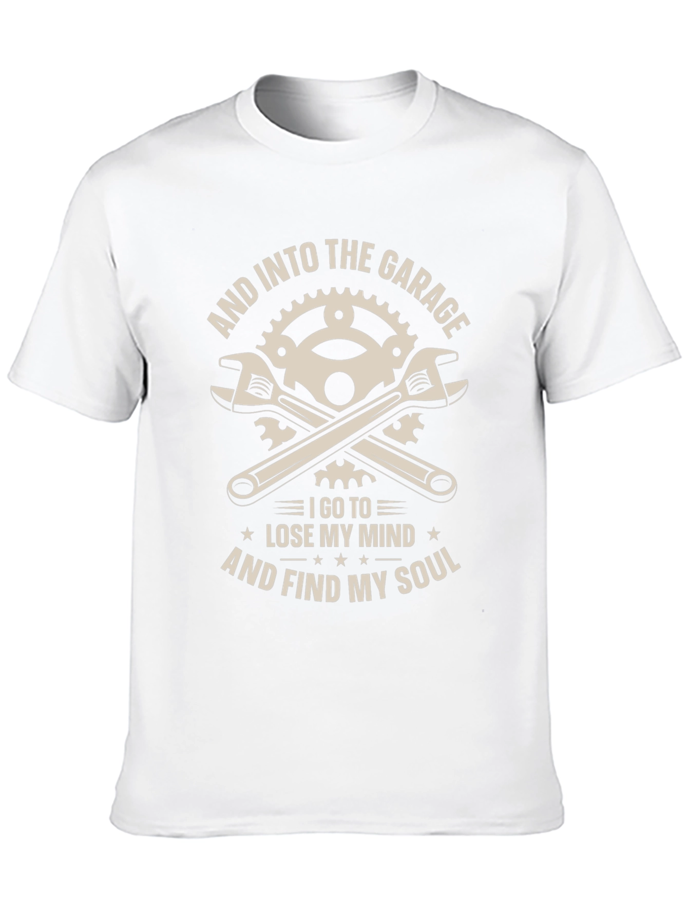 Garage Mind & Soul T-Shirt: Mechanic Auto Repair Biker