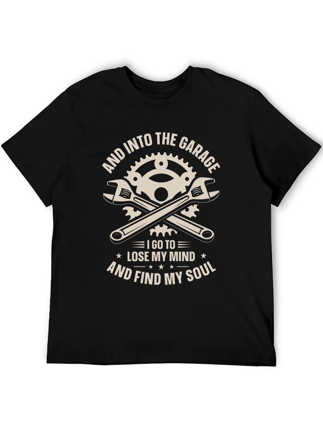 Garage Mind & Soul T-Shirt: Mechanic Auto Repair Biker