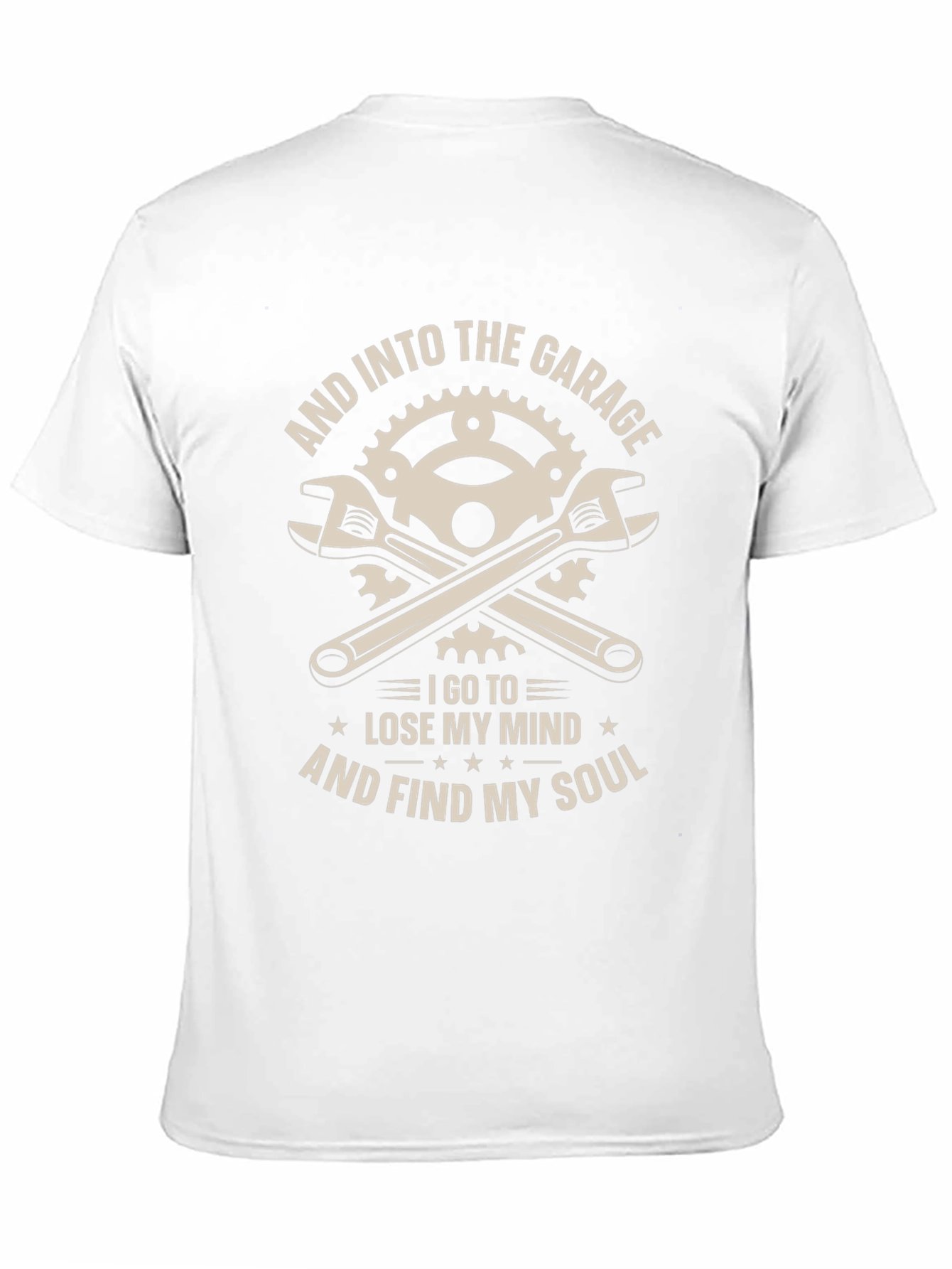 Garage Mind & Soul T-Shirt: Mechanic Auto Repair Biker