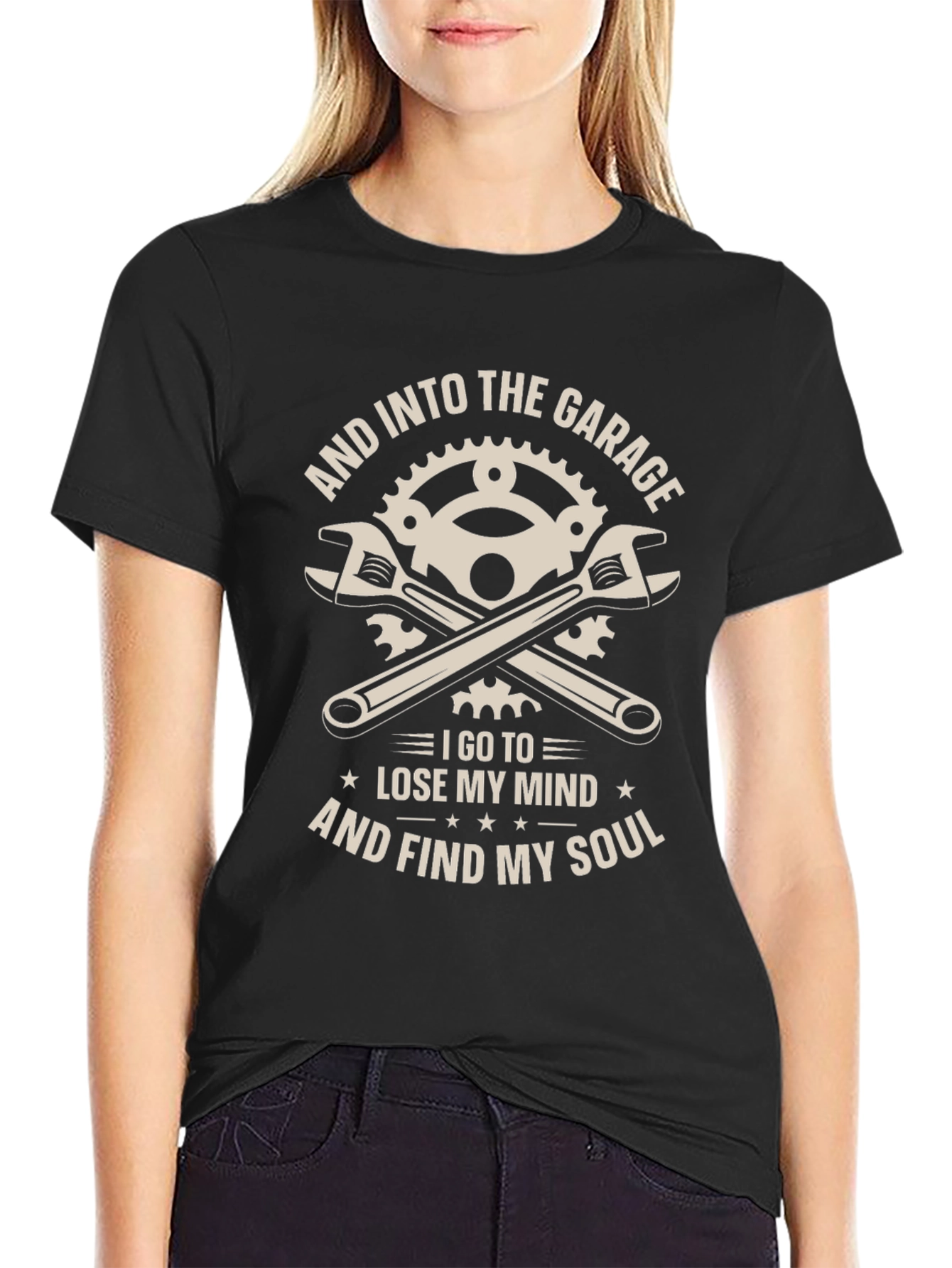 Garage Mind & Soul T-Shirt: Mechanic Auto Repair Biker