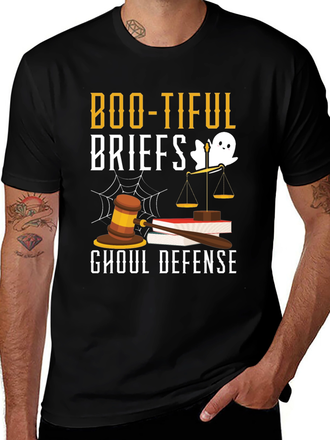 Boo-tiful Briefs Halloween Lawyer T-Shirt