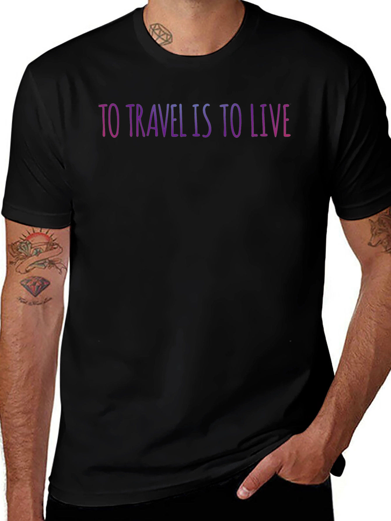 Travel Is To Live T-Shirt