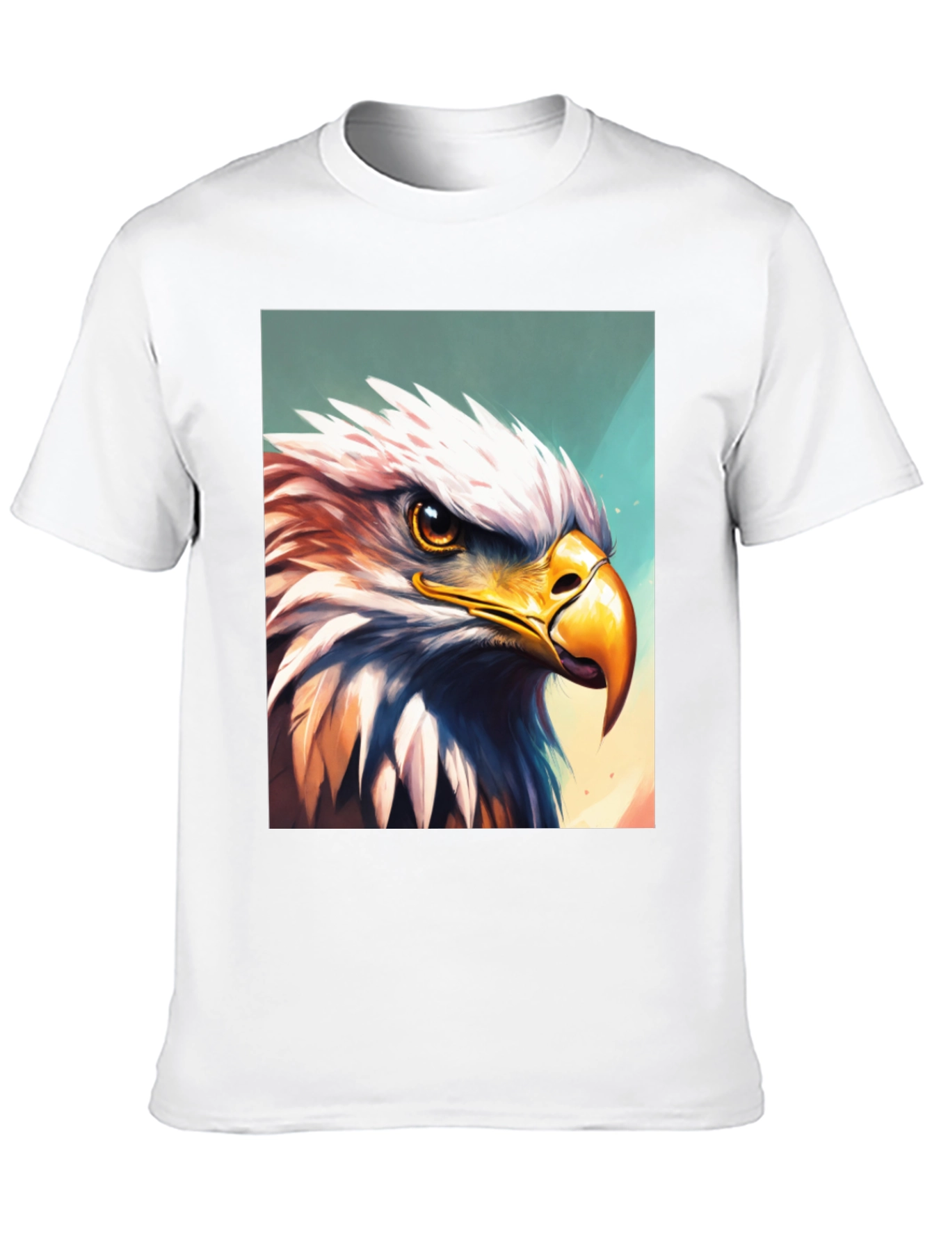 Eagle Graphic Tee - Patriotic Bird Print