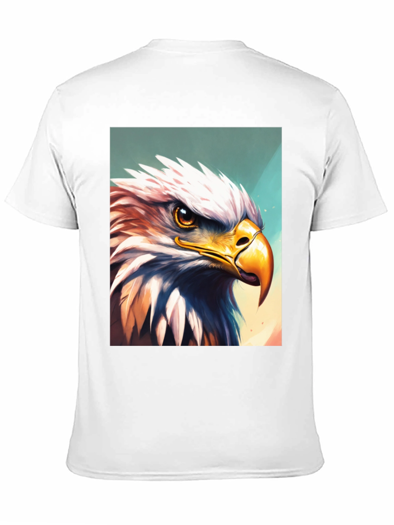 Eagle Graphic Tee - Patriotic Bird Print