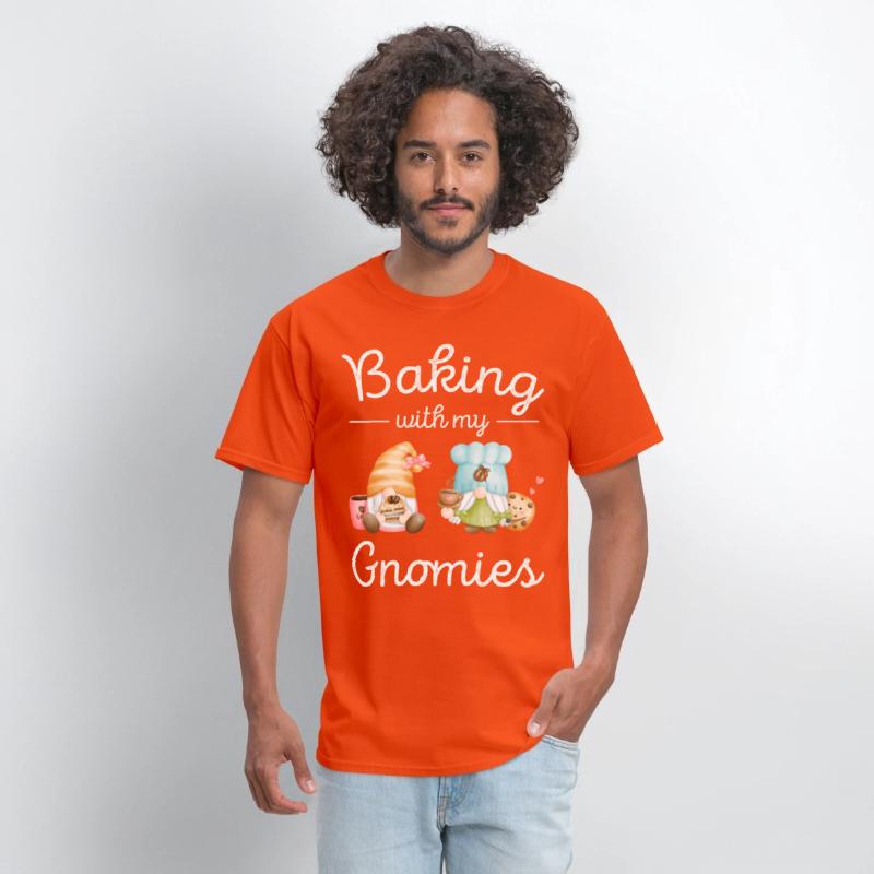 Gnomes Baking Women Gnome Baker